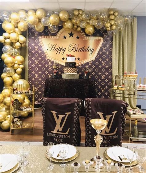 lv birthday theme|louis vuitton party ideas.